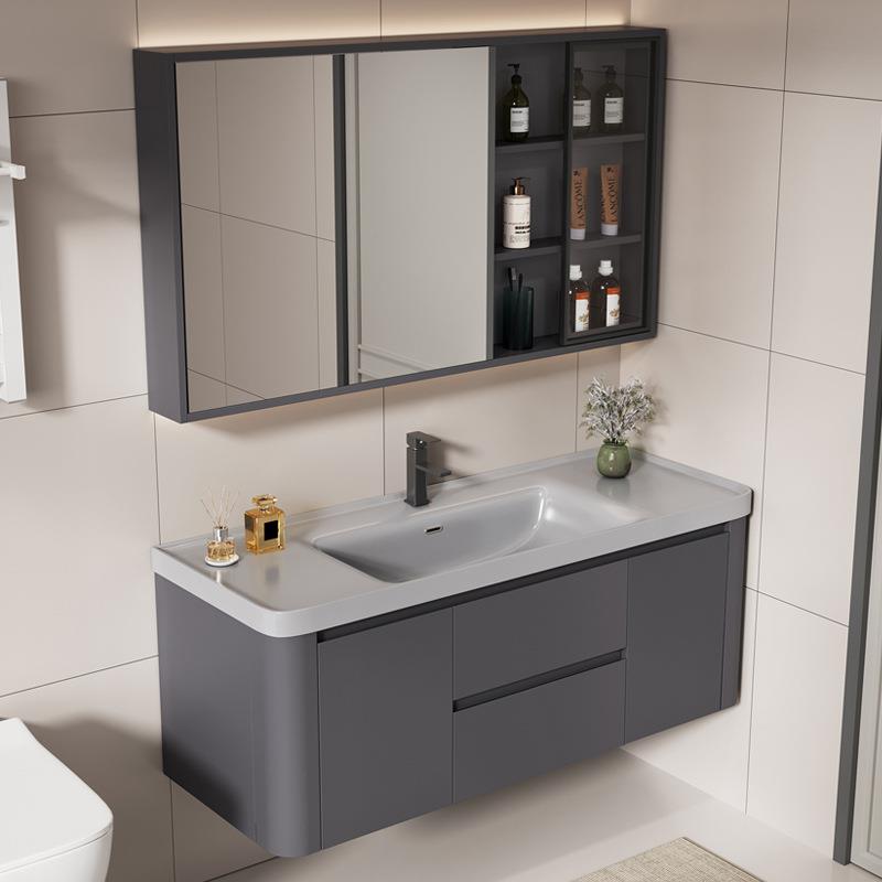 F97SS8JS柜组合卫生间轻奢智室能小收纳可订户洗手浴脸盆柜洗漱台