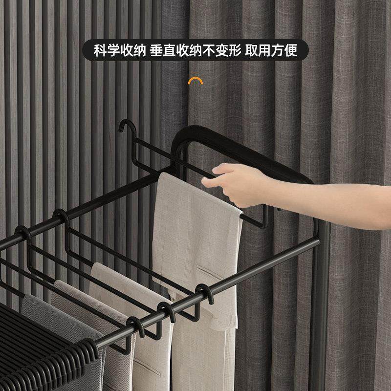 裤子纳层架卧室多功整子理挂架可移动能裤架衣收柜挂裤子裙收纳MT