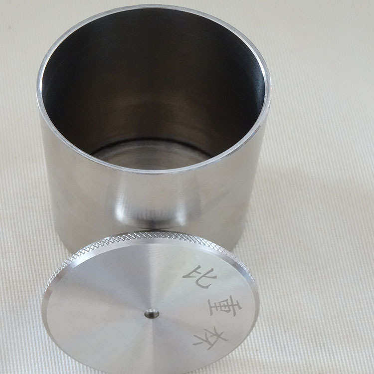 现货供应304不锈钢比重杯100ml 陶瓷比重 实验室密度杯佛山三联