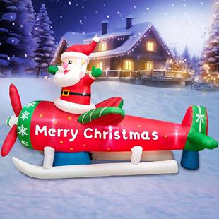 Inflatable Claus Santa Outdoor for Home Decoration Christmas