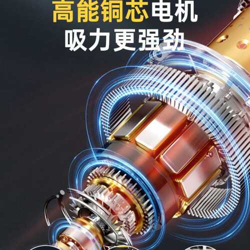 吸尘器家用小型大吸力车用强力大功率开荒保洁装修美缝工业吸尘机