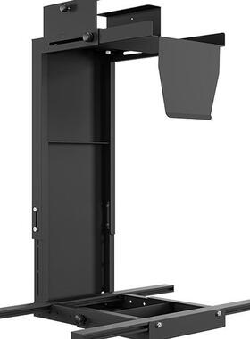 主机托架打升降桌主机悬架免机箱托架F97HH569超大电脑孔主挂机挂