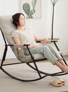 A6L卧室懒人沙发摇摇椅客厅摇椅大人躺椅阳台家用休闲椅子单人沙