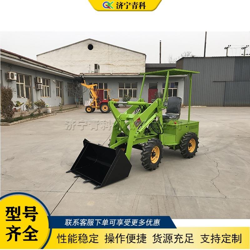 建筑施工水泥装载设备电动驾驶式装载机工厂厂房零碎物料转运机