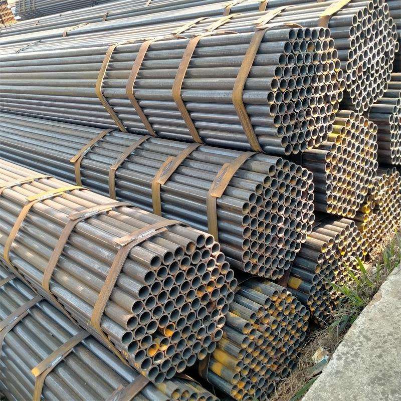 京华焊管 48MM建筑工地脚手架钢管 外墙施工焊轮扣接脚手架厂家