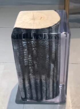 透明树木墩连体店现XSM0039代装饰脂工艺品家居客厅酒玄关售楼处