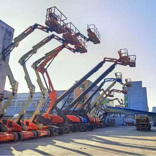 登高车曲臂车剪叉车叉车等租售深圳东莞附近高空作业车升降机
