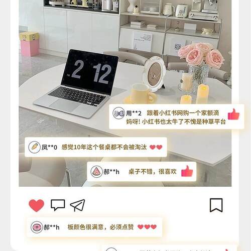 华尔兹旋黑哑光岩板餐桌旋转伸色缩折叠华尔兹圆餐桌方变用桌两子