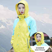 全身防暴雨外卖骑行登山户外连帽 男女款 厂家现货批发雨衣雨裤 套装