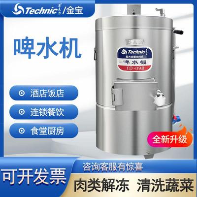 天力TD-09B啤水机商用解冻机排骨肉类肉馅酒店饭厅饭店厨房洗肉机