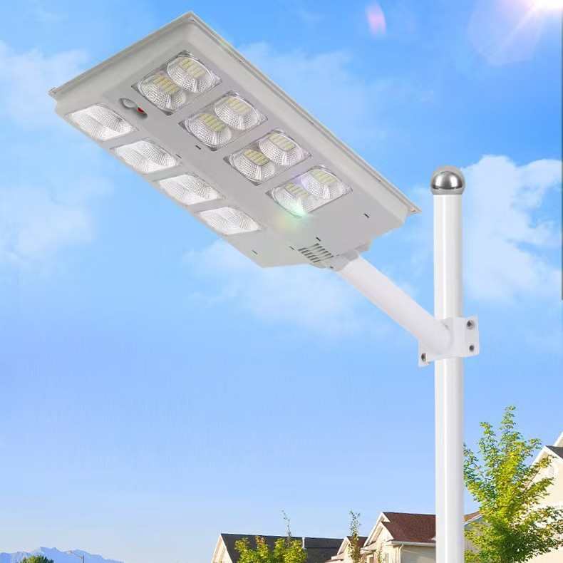 家用新农村路灯太阳能伸缩LED路灯户外防水人体感应灯道路照明灯