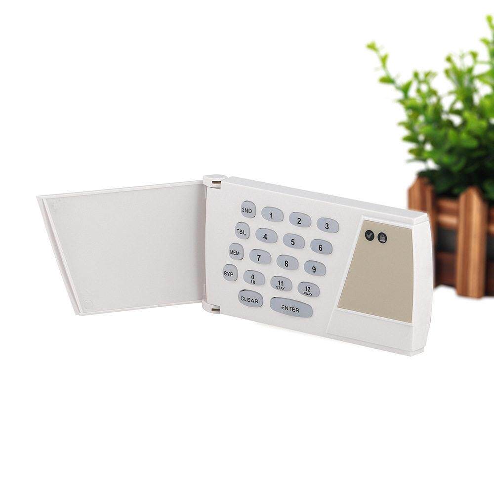 636、634家用商用防盗警报器周界用主机控制键盘有线防入侵警报器