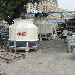 供应逆流式 60T散热冷却水塔工业降温散热圆形凉水塔 圆形水塔 LFT