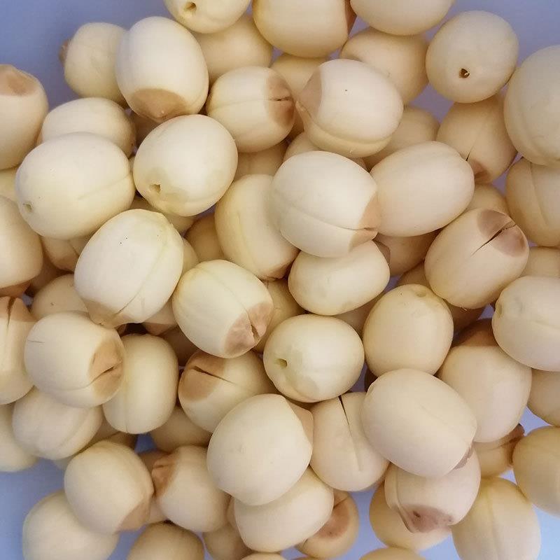 江西特产老莲子500g手工去皮去芯白莲子大个莲子去皮干货即食