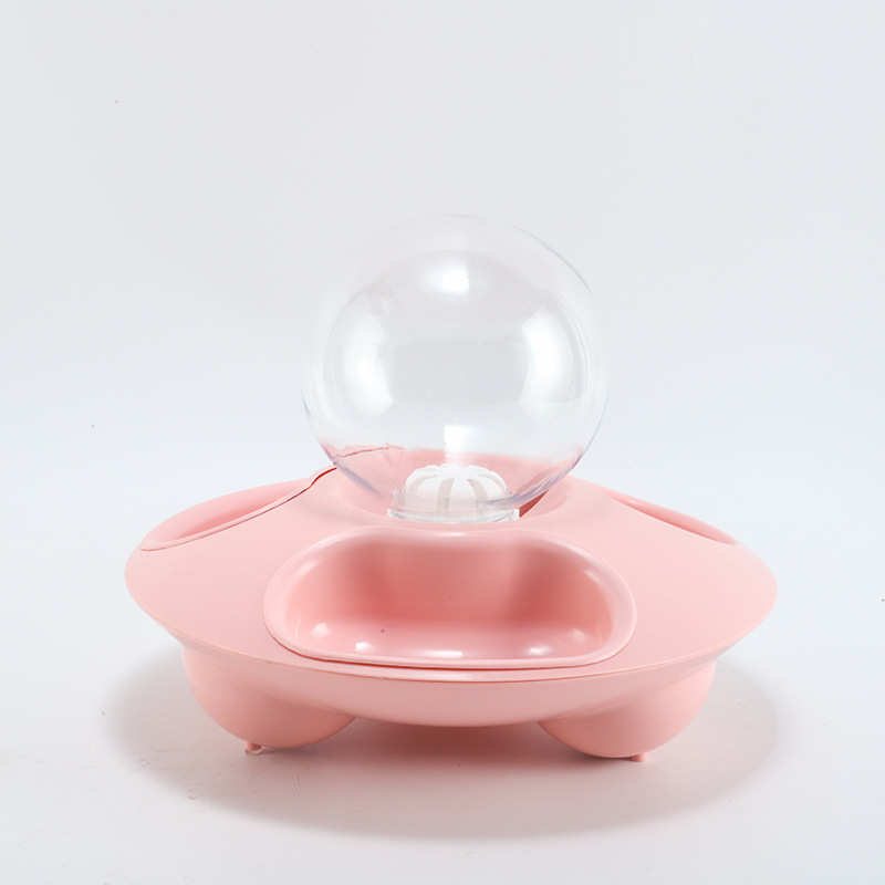 饮水机喂食喂自动猫咪食槽批发喝水定量食器喂食饮水宠物多一体机