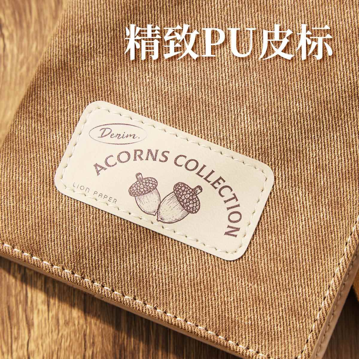 新款直销a6牛仔可拆卸封套本小巧便携式方格内芯记事本简约迷你口