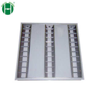 600 格栅灯盘600 led灯盘 20w加底铁镜面嵌入式 华杰照明3