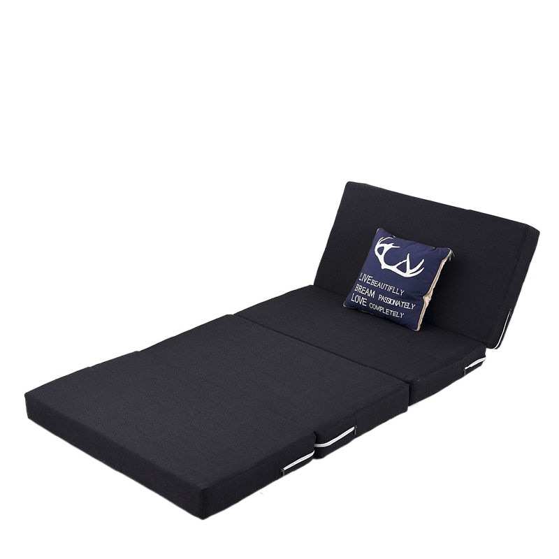 Lp海绵折叠垫打地铺午睡垫办公室单人午休息垫日式懒人榻榻米学生