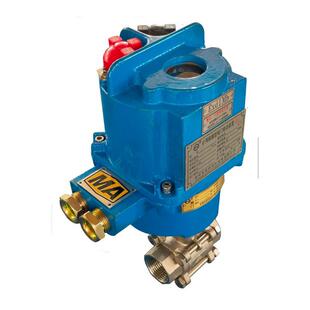 10PDN50阀门AC127V电动阀 置MKGQ911F 矿用隔爆一体式 阀门电动装