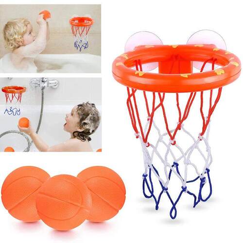 Toddler Bath Toys Kids Shooting Basket Bathtub Water Play Se