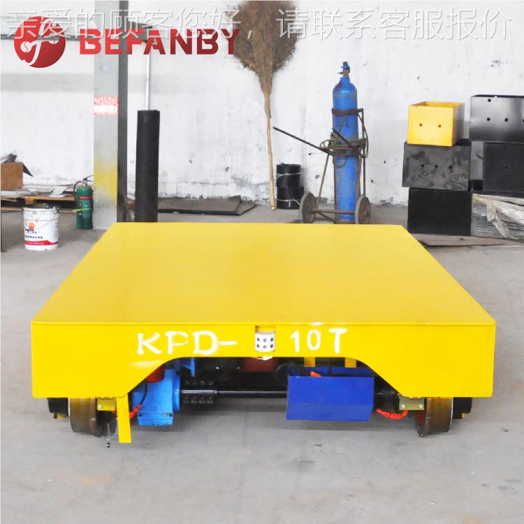 遥0T器械模具转运车低压轨道供1电绝缘电动载平RWC车无线控负搬运