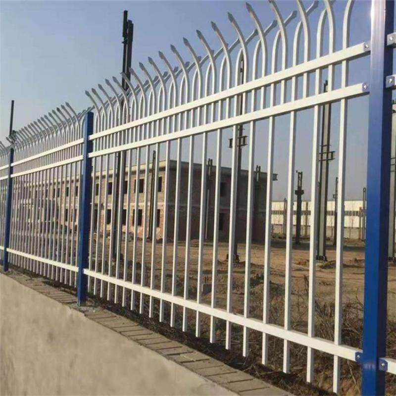 锌钢护栏防攀爬厂区围墙护栏小区安全隔离防护栏铁艺围栏锌钢护栏