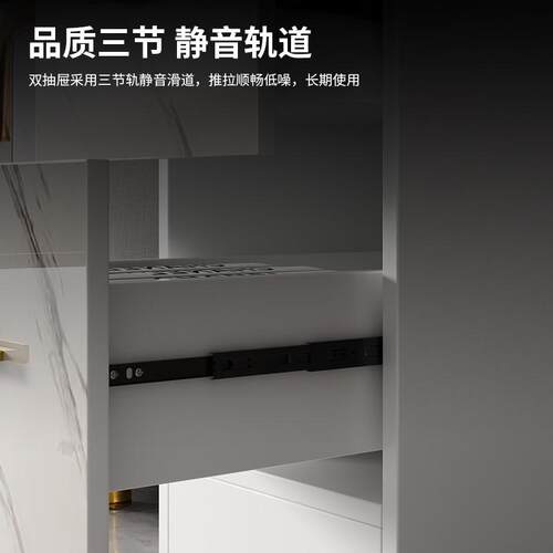 小户型轻茶几水柜几岩几边格角移侧边茶奢tal轻板沙发暗可充电奢