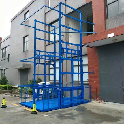 厂家供应液压升降机升降货梯导轨式升降机固定升降平台可定制