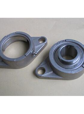 直销不927承钢轴承座SUCFL209不锈轴304钢不锈钢外锈球面轴承