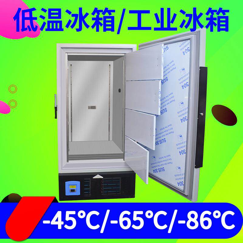 2025新款超低温冰箱冷冻箱超低温工业冰箱-40℃低温实验箱0016