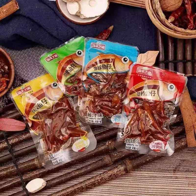 渔米之湘劲辣小鱼仔小鱼干湖南特产麻辣鱼仔下酒菜零食,零食/坚果/特产,即食鱼零食,淘宝优惠券,粉丝福利购,淘宝优惠卷