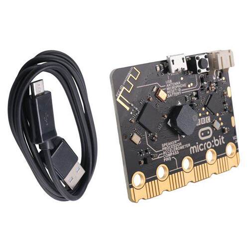 1套 颜色：黑色的 材质：PC+金属 BBC micro:bit go NRF51822开发