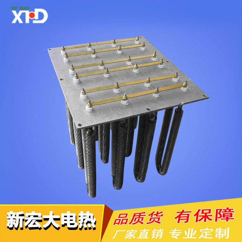 工业干烘箱用便携式风道加热器暖设备翅片691干热烧发热管电风管