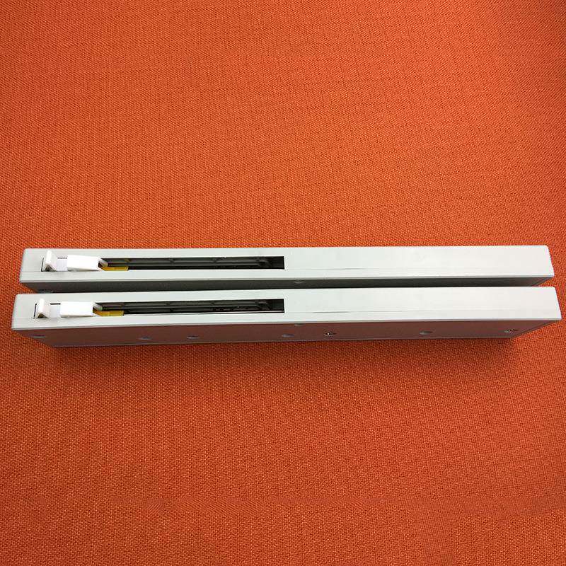 趟门轮轨道塑胶趟门阻尼器内置衣柜滑轮移门缓冲器家具五金配件