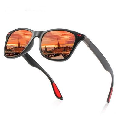 Sports driver polarized sunglasses 运动偏光户外司机变色墨镜