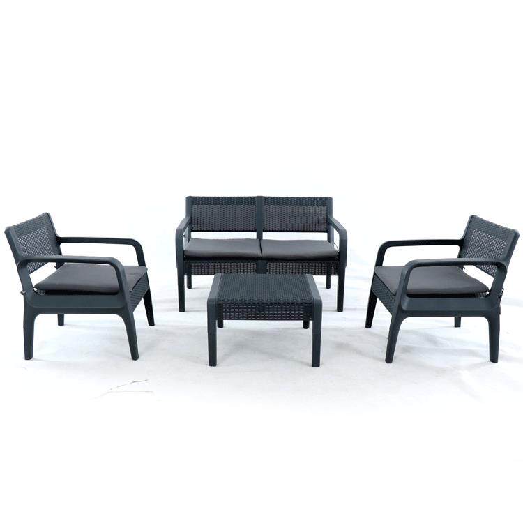 户外小户型沙发别墅庭院现代休闲家具懒人露天仿藤桌椅套装组合