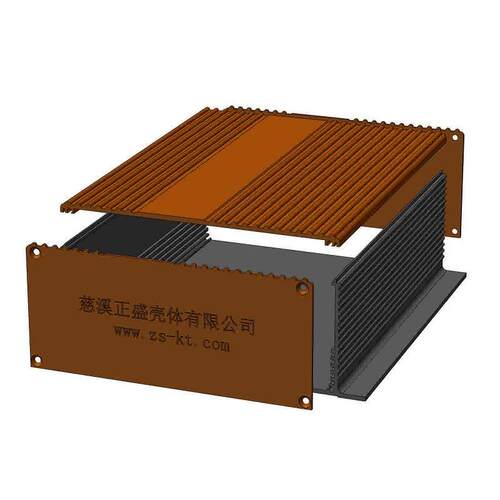 190x71铝合金DI电源E外铝型材仪JCK壳表壳开关柜局放铝体壳8227-1
