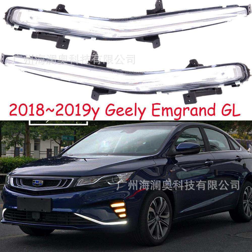 吉利帝豪GL雾灯LED前照灯大灯日行灯照明灯2018~2019款