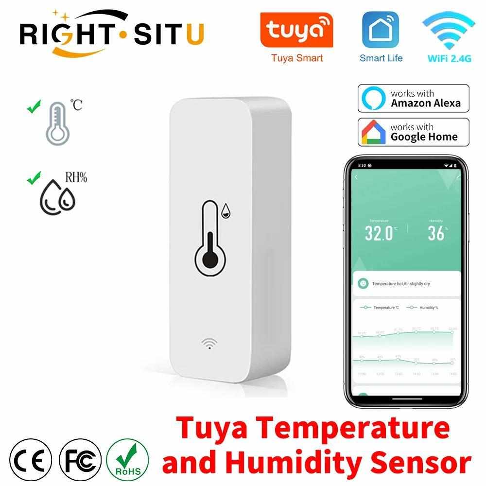 Tuya WiFi Temperature Humidity Sensor SmartLife Remote Monit
