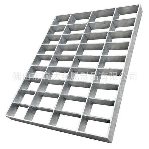 热镀锌钢格栅盖板黑铁扁铁插接对插不锈钢钢格板q235重型镀锌格栅