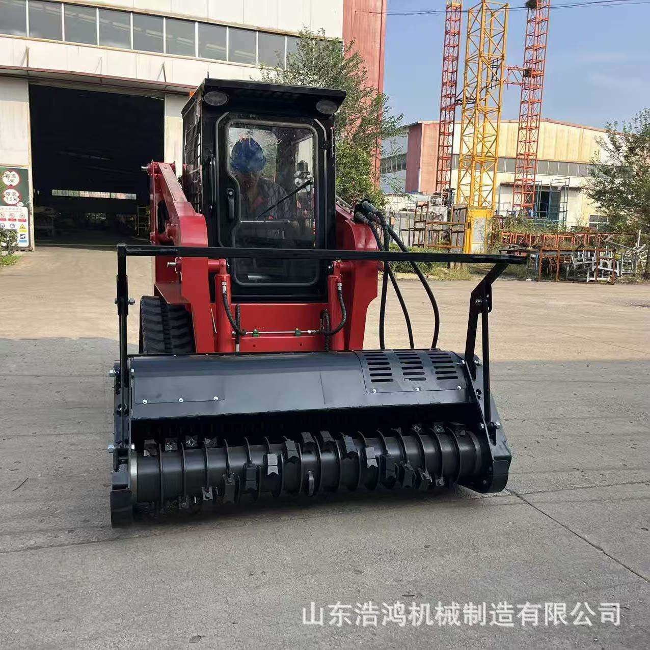 工厂直销滑翼装载机属具匹配滑翼开辟车属具座驾轮式滑翼车配件
