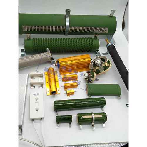 RXG24大功率黄金铝壳电阻器预充负载限流放电试验25W50W100W200W