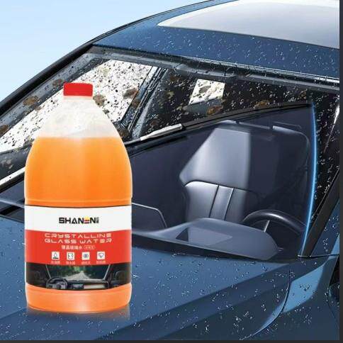 大桶汽9898989车去2油玻璃水强力去污四季通用玻除膜油膜璃水L大