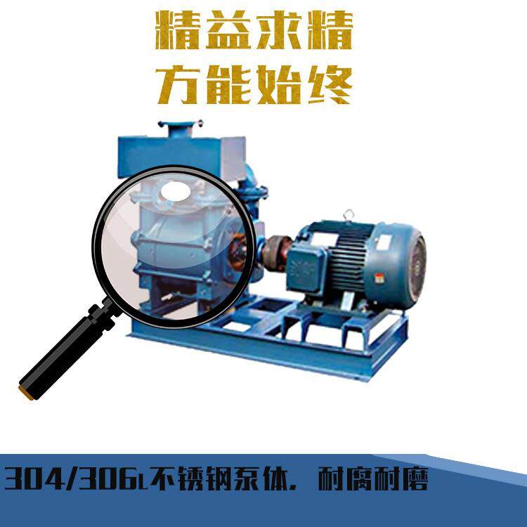 腐蚀性气 30环真空泵 直联环式液式真空泵水 2BE型水体环真空泵