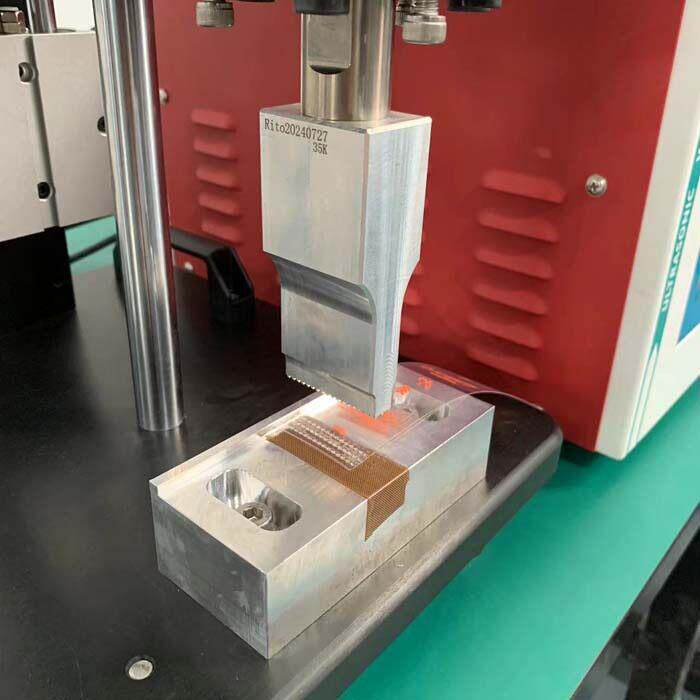 PET薄膜说明指示条28K气缸式点焊接模具焊头工装粘合定位机器设备