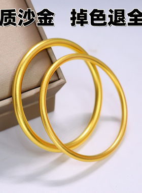 女未镶嵌民族风古法传承手镯