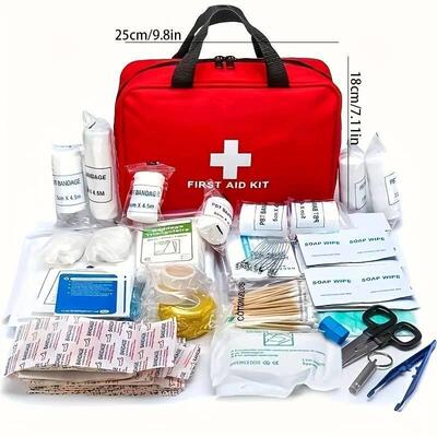 Multi-purpose small/large first aid kit: portable first aid