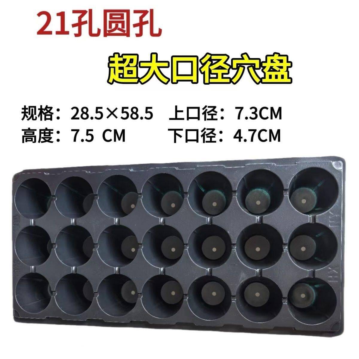 百香果专用全新21圆孔超大号圆形育苗盘营养钵专用加厚耐用育苗盘