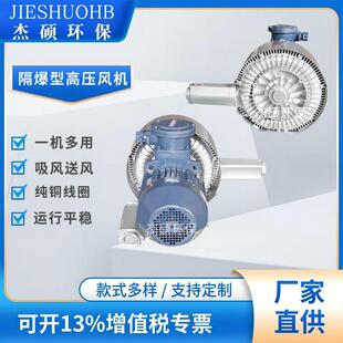 漩涡高压气泵 变频调速旋涡高压风机4KW 气体输送工业防爆鼓风机