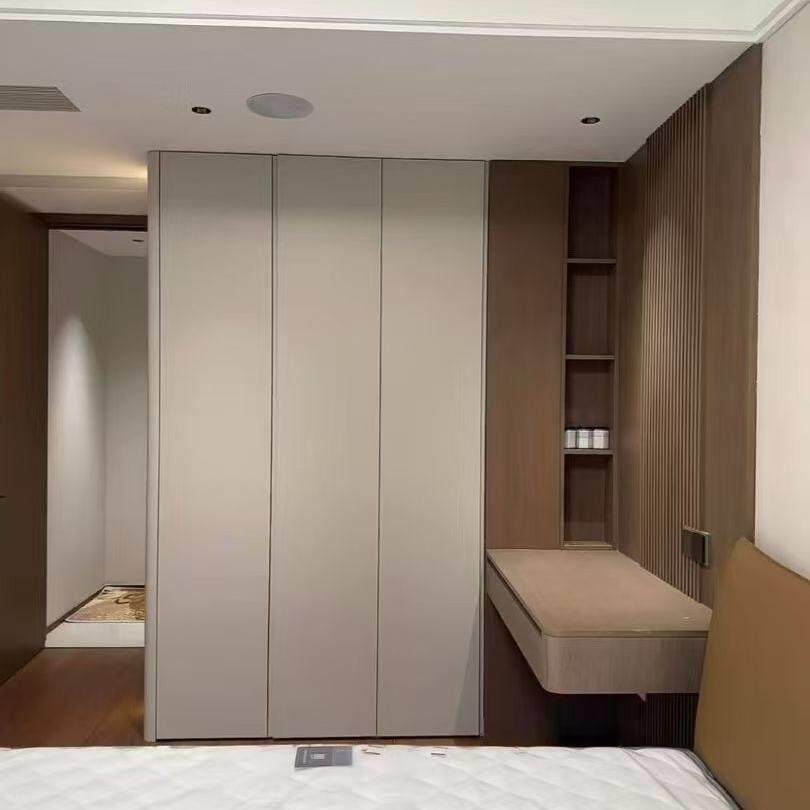 南京工厂ENF级全屋定制衣柜简约 Pet/爱格门板衣帽间设计全屋定制